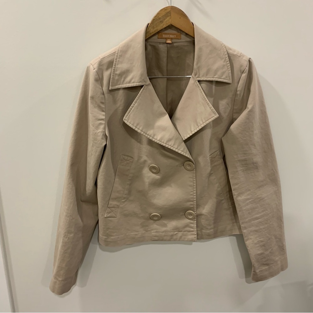 Ellen Tracy Waist Length Pea Coat